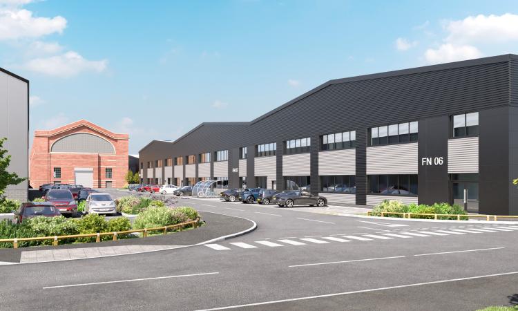 Aureon Partners and Arax Properties get the Green Light for 300,000 sq ft of new manufacturing & logistics space at Falcon Park, Loughborough